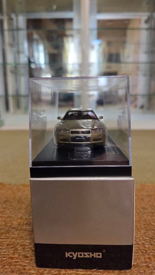 1/43 京商 日産 スカイライン GT-R M-Spec Nur R34