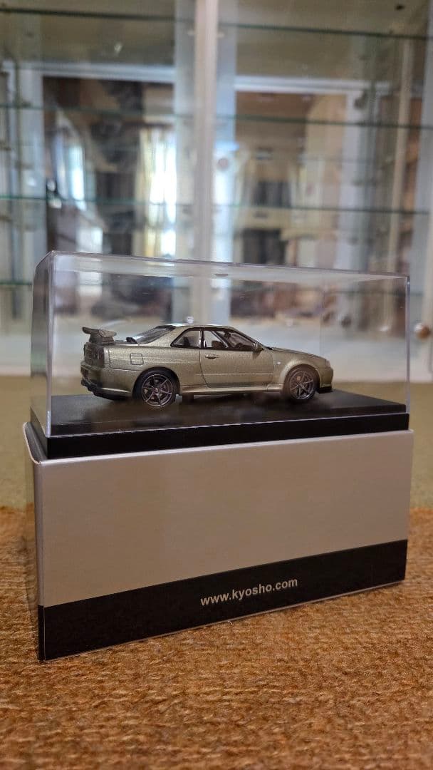 1/43 京商 日産 スカイライン GT-R M-Spec Nur R34