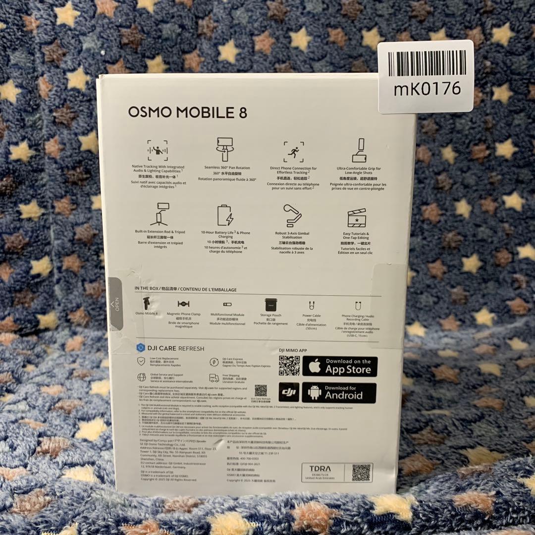 DJI Osmo Mobile 8 アドバンストトラッキングコンボ　中古品