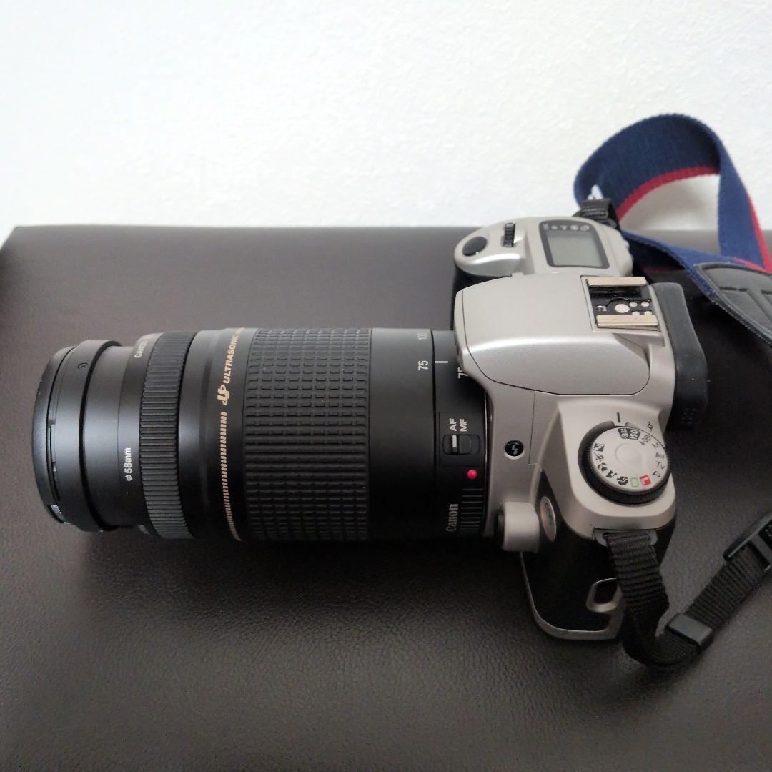 【動作良好】Canon EOS Kiss　75-300mm USM 望遠セット