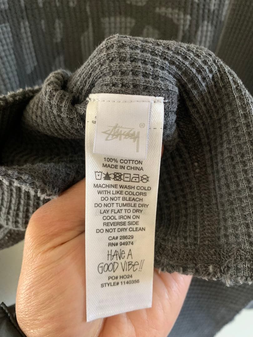 トップス BASIC STUSSY THERMAL
