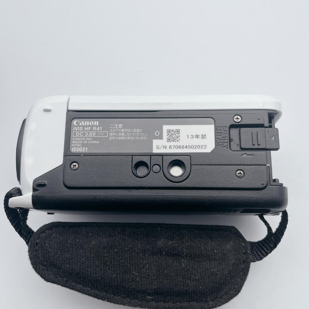 【美品】Canon iVIS HF R41 デジタルビデオカメラ キヤノン