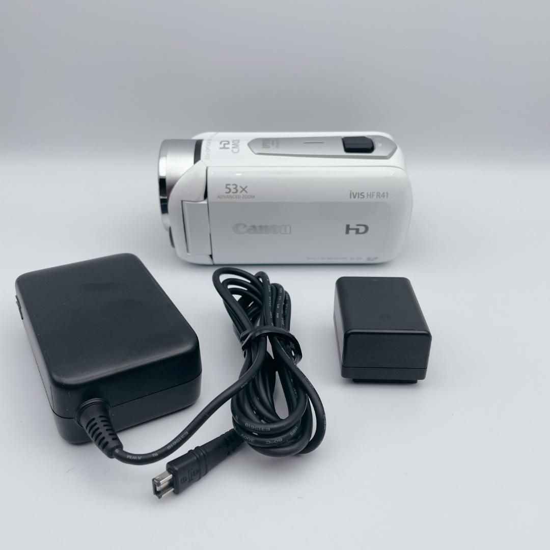 【美品】Canon iVIS HF R41 デジタルビデオカメラ キヤノン