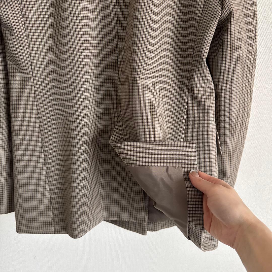 美品【UNIQLO】ダブルジャケット（S）