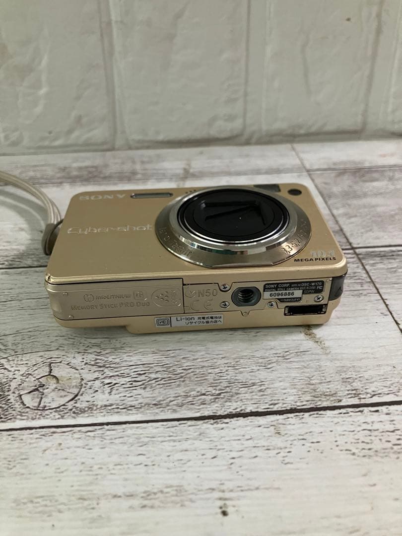 SONY DSC-W170 コンパクトデジタルカメラ ゴール