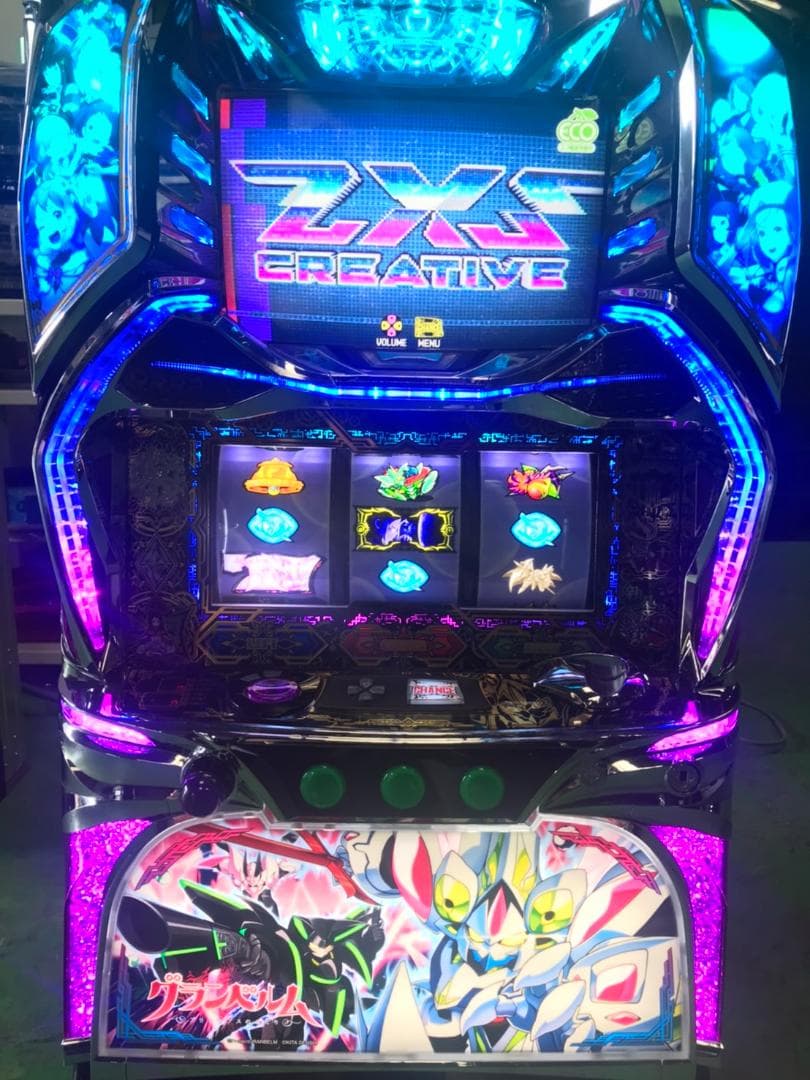 パチスロ実機　Sグランベルム ZXZ　不要機ボリューム調整付