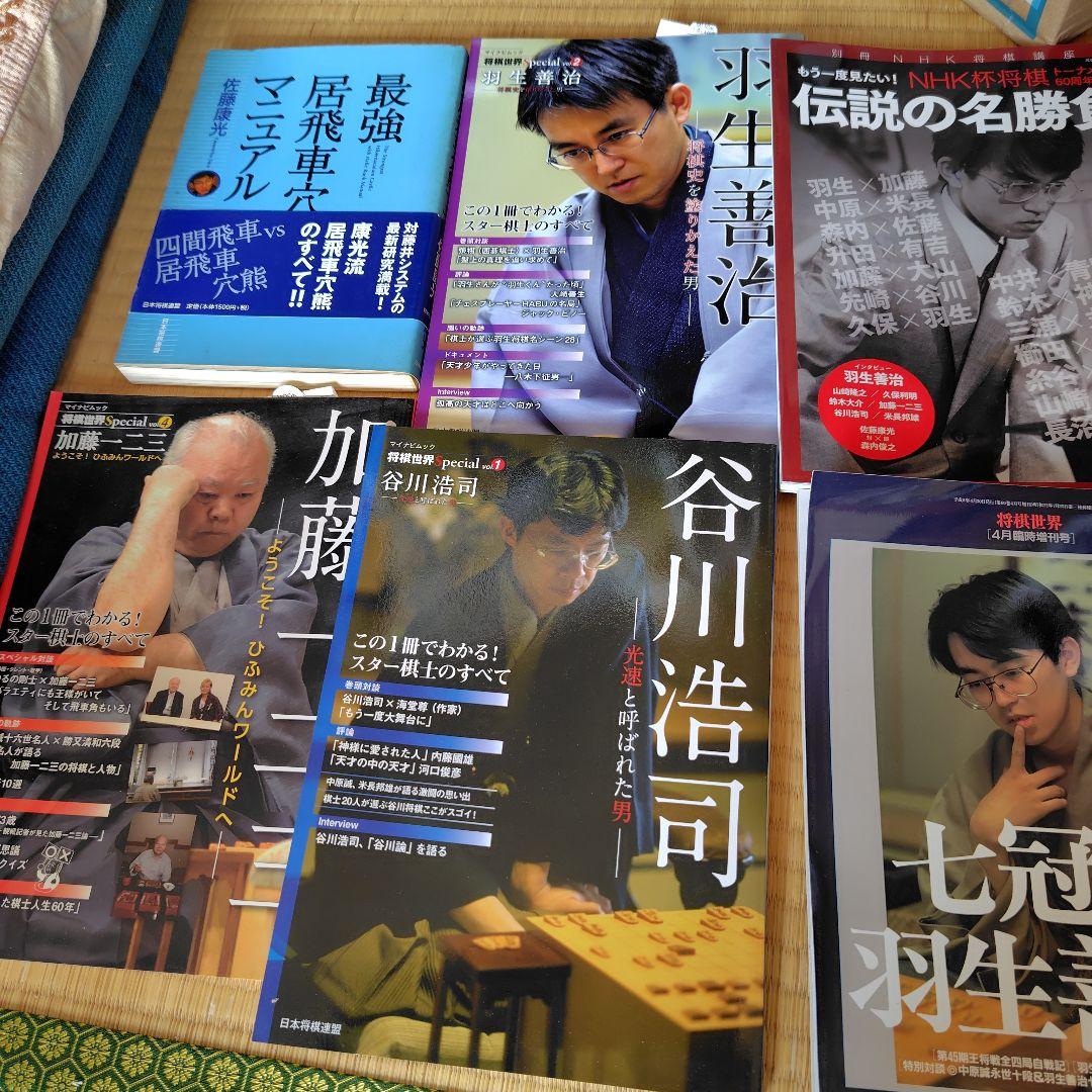 将棋の本まとめ売り　本30冊と雑誌10冊