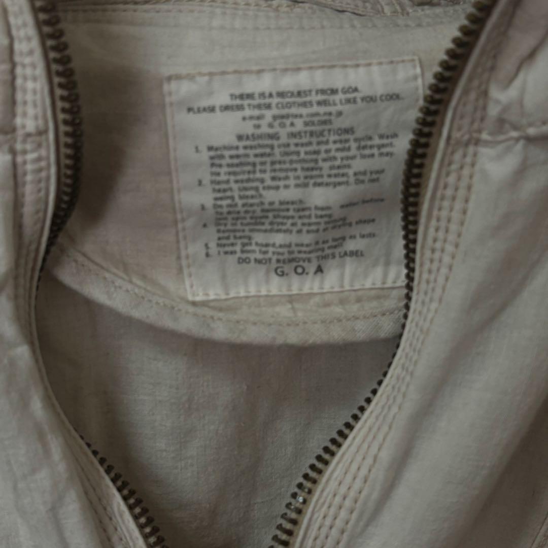 GOA ベスト jacket リネン　y2k フェアリーグランジvintege