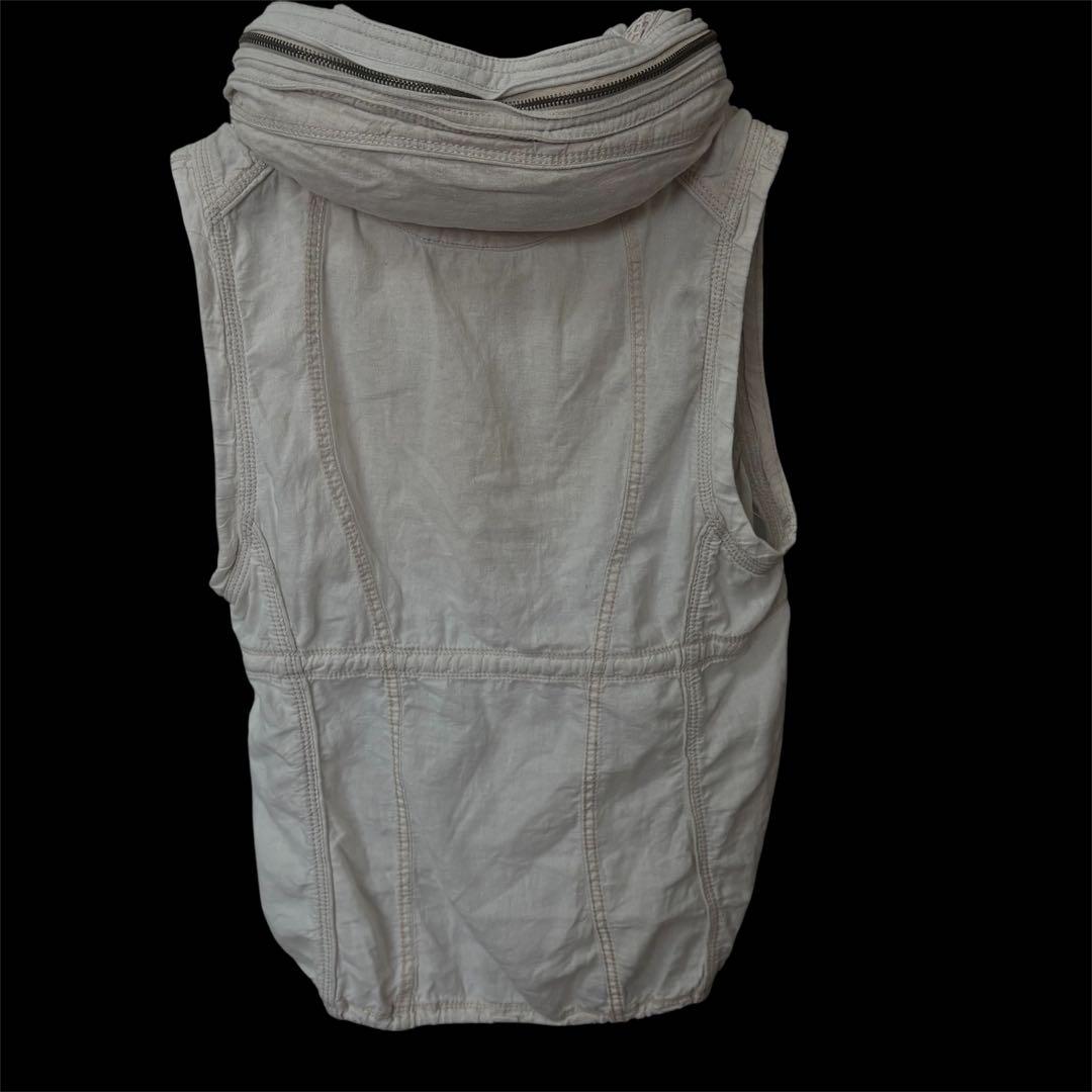 GOA ベスト jacket リネン　y2k フェアリーグランジvintege