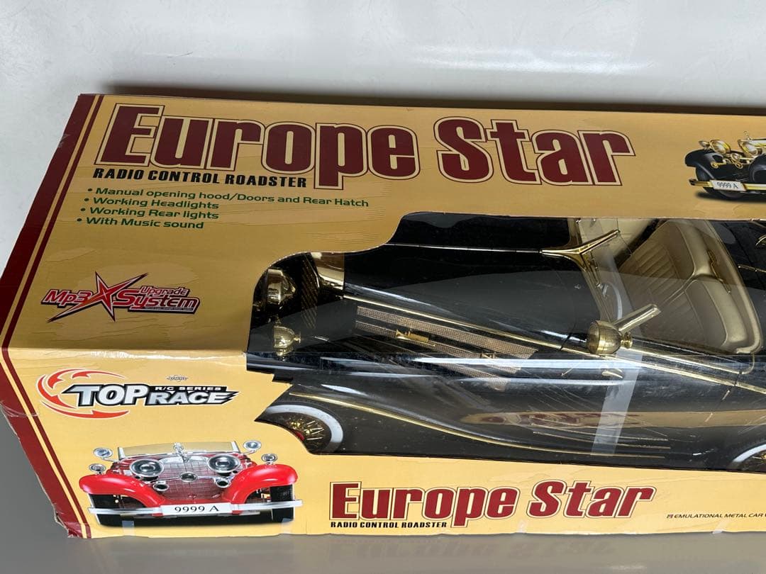 【未使用レア品】巨大ラジコン TOP RACE Europe Star ブラック