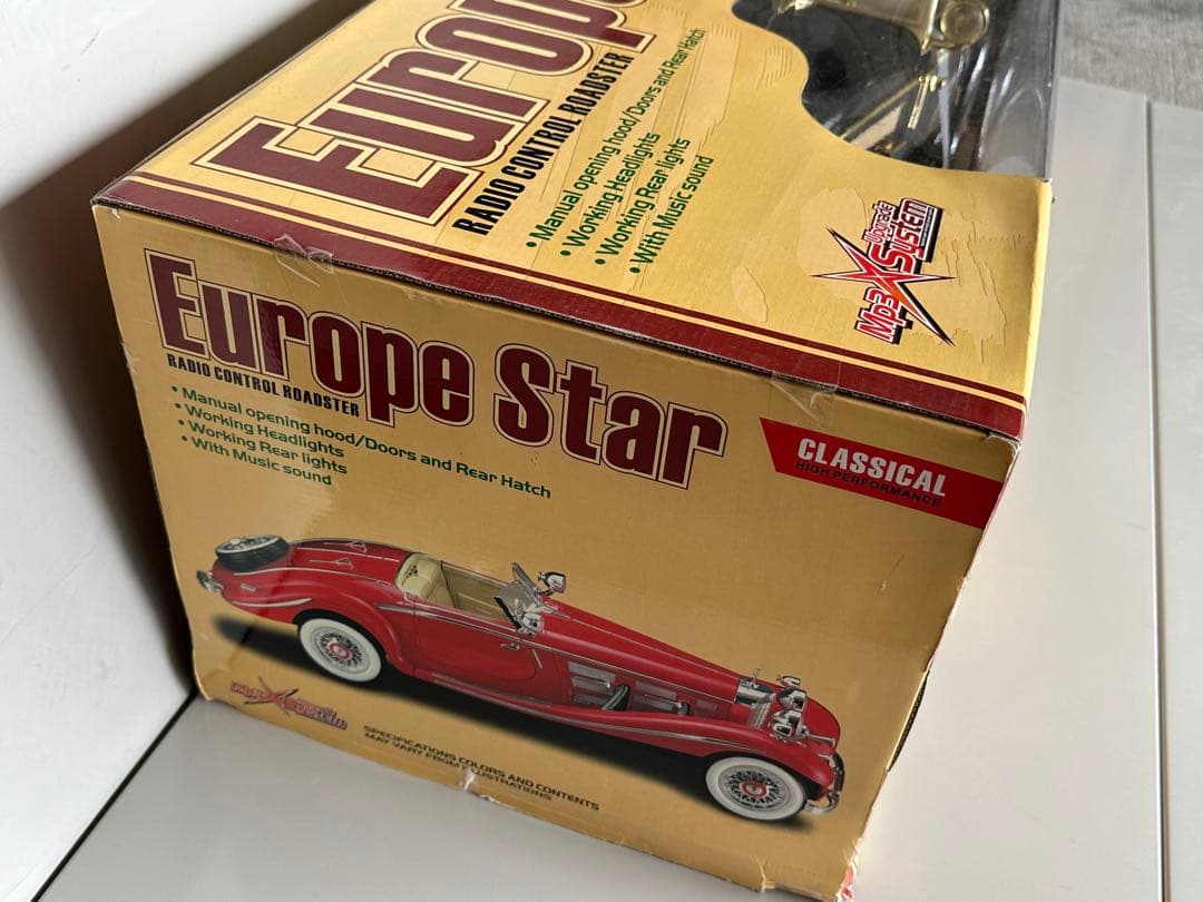 【未使用レア品】巨大ラジコン TOP RACE Europe Star ブラック
