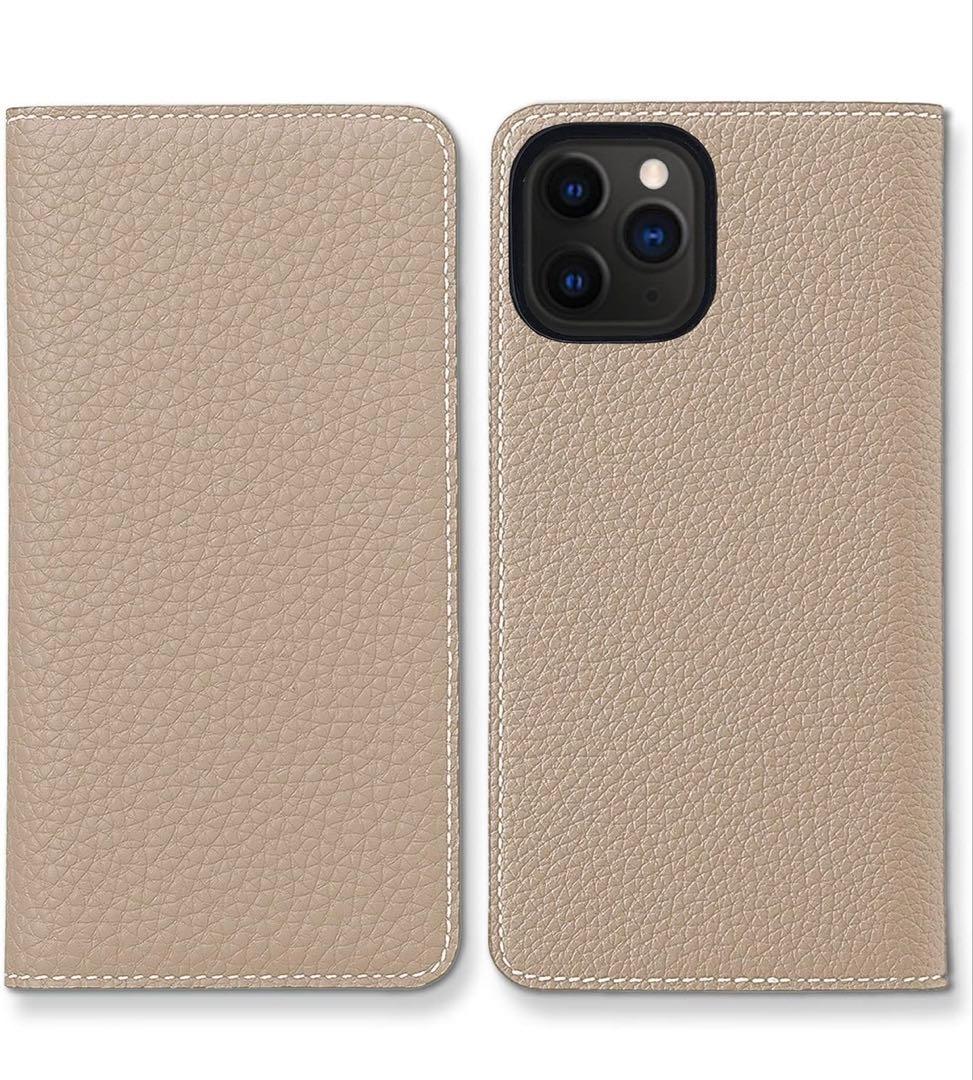 再値下げ⭐︎ボナベンチュラ　グレージュ×サクラ　新品　iPhone11pro用
