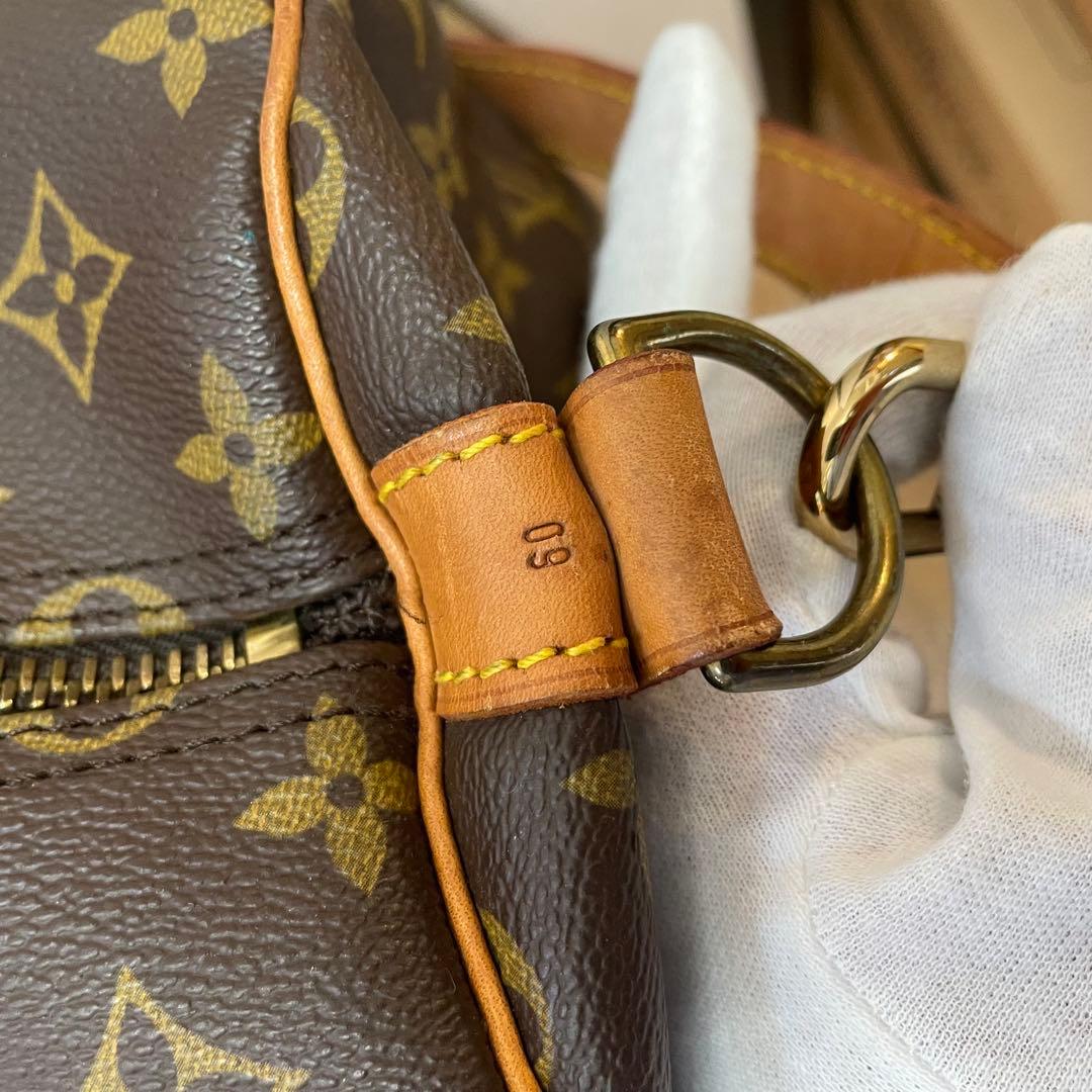 【良品】ルイヴィトン モノグラム キーポル バンドリエール60 M41412