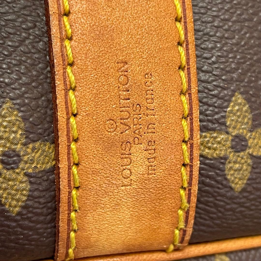 【良品】ルイヴィトン モノグラム キーポル バンドリエール60 M41412