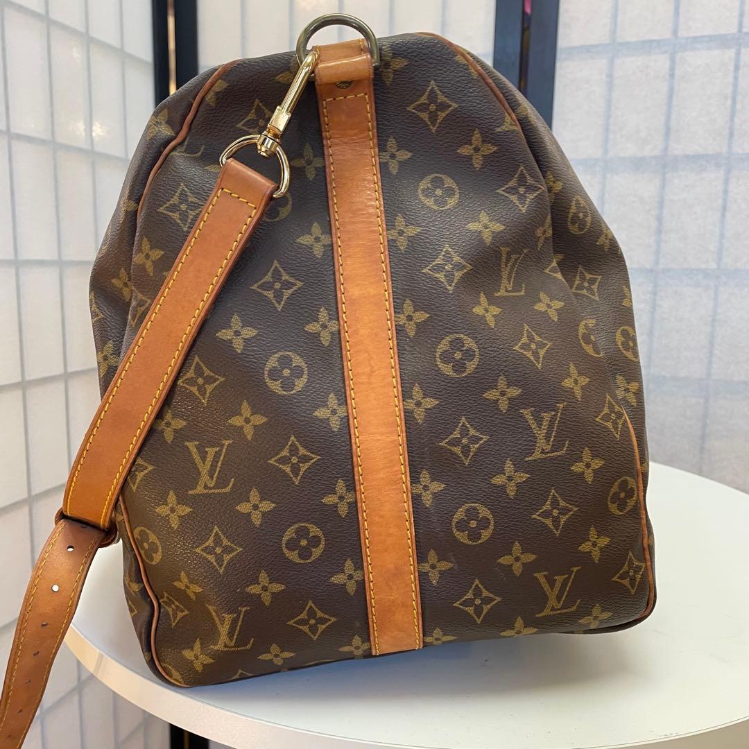 【良品】ルイヴィトン モノグラム キーポル バンドリエール60 M41412