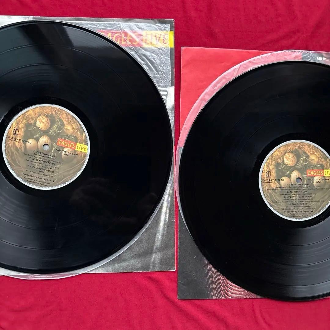 【イーグルス】【美盤2LP‼️】★ホテル・カリフォルニア★イーグルス ・ライヴ