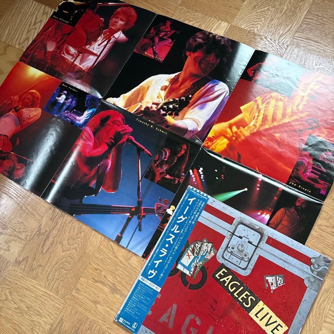 【イーグルス】【美盤2LP‼️】★ホテル・カリフォルニア★イーグルス ・ライヴ