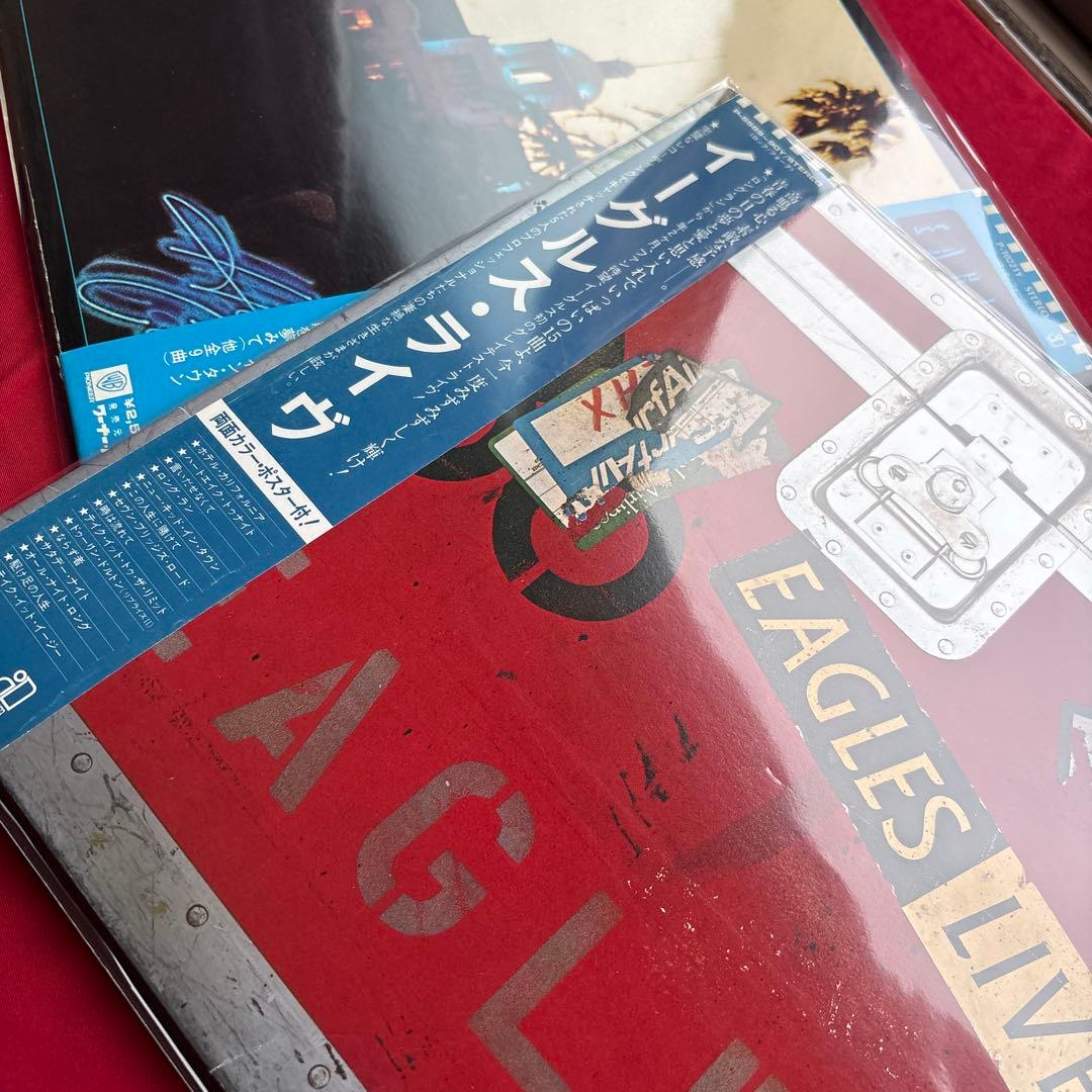 【イーグルス】【美盤2LP‼️】★ホテル・カリフォルニア★イーグルス ・ライヴ