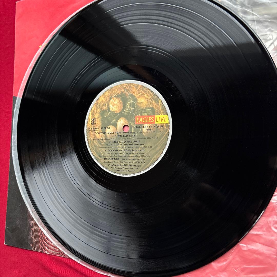 【イーグルス】【美盤2LP‼️】★ホテル・カリフォルニア★イーグルス ・ライヴ