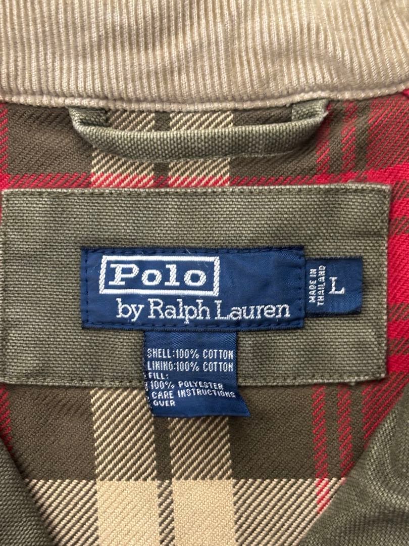 90’s polo Ralph Lauren ダック地　ハリントンジャケット　L