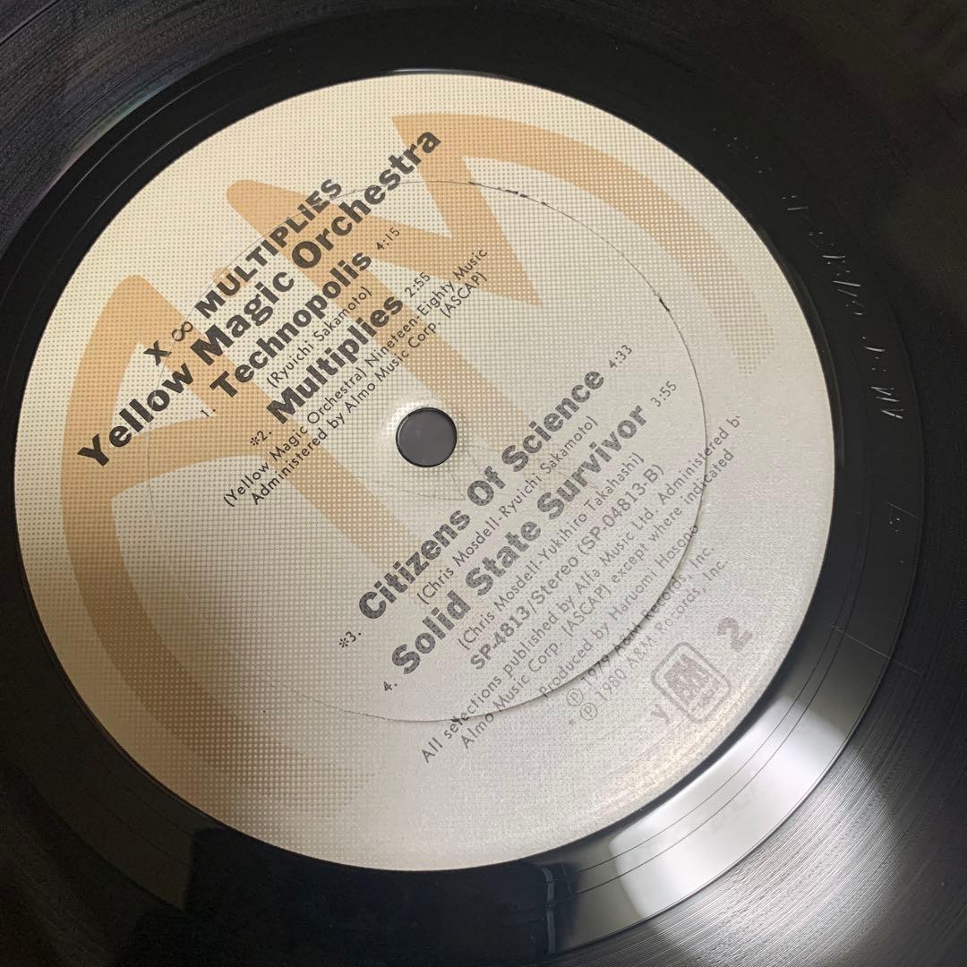 希少US版YELLOW MAGIC ORCHESTRA X∞MULTIPLES