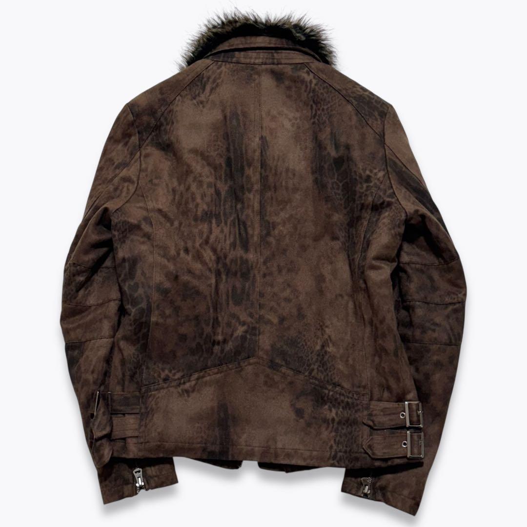 ジャケット・アウター Tornado Mart leopard fur jacket