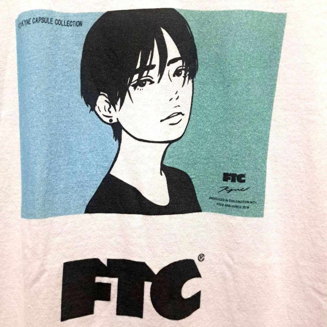 レア品！FTC × KYNE♪エフティーシーロゴ キネアイコニック コラボT