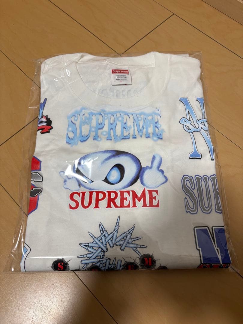 トップス Supreme Flash Tee \"White\"