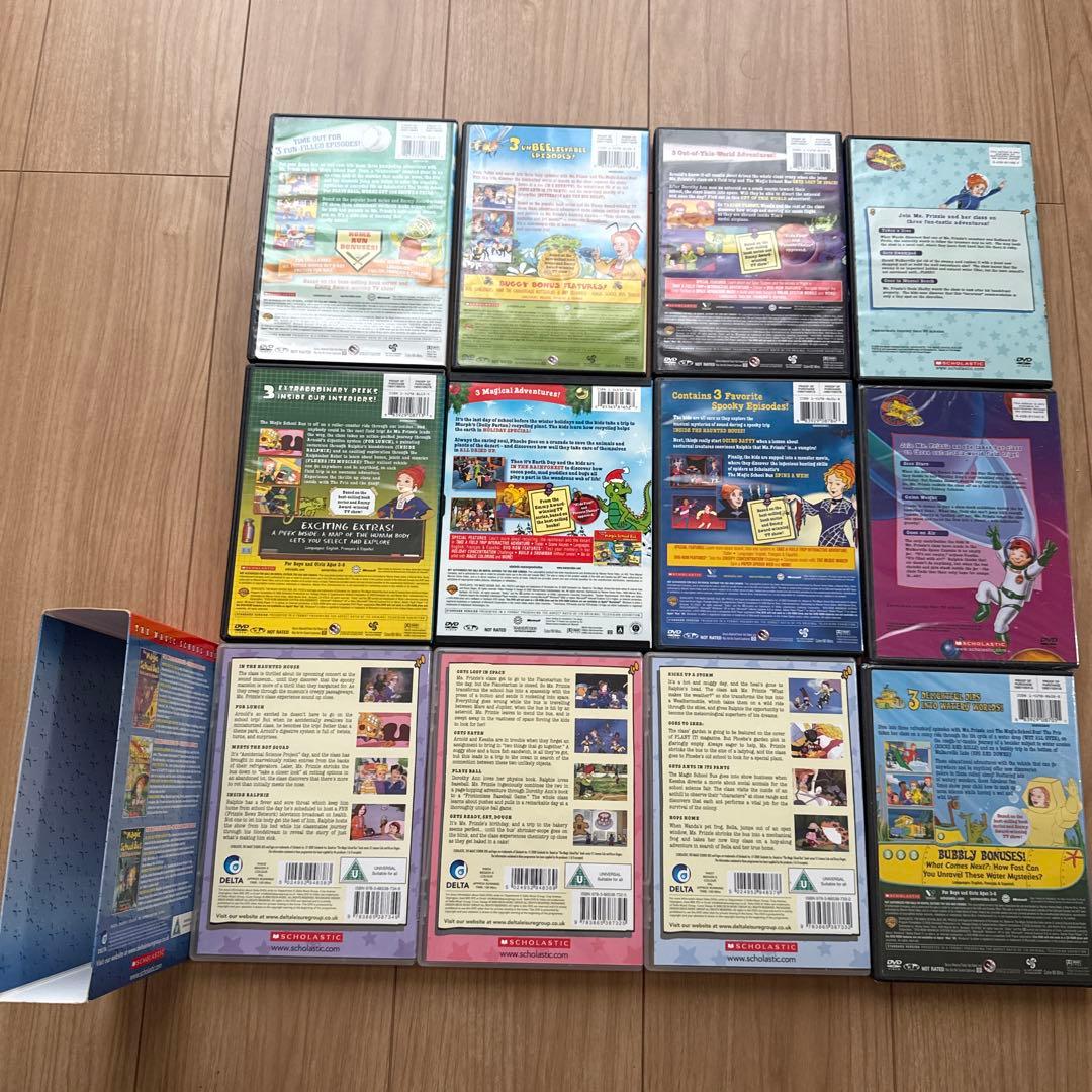 The Magic School BusマジックスクールバスDVD 12本セット