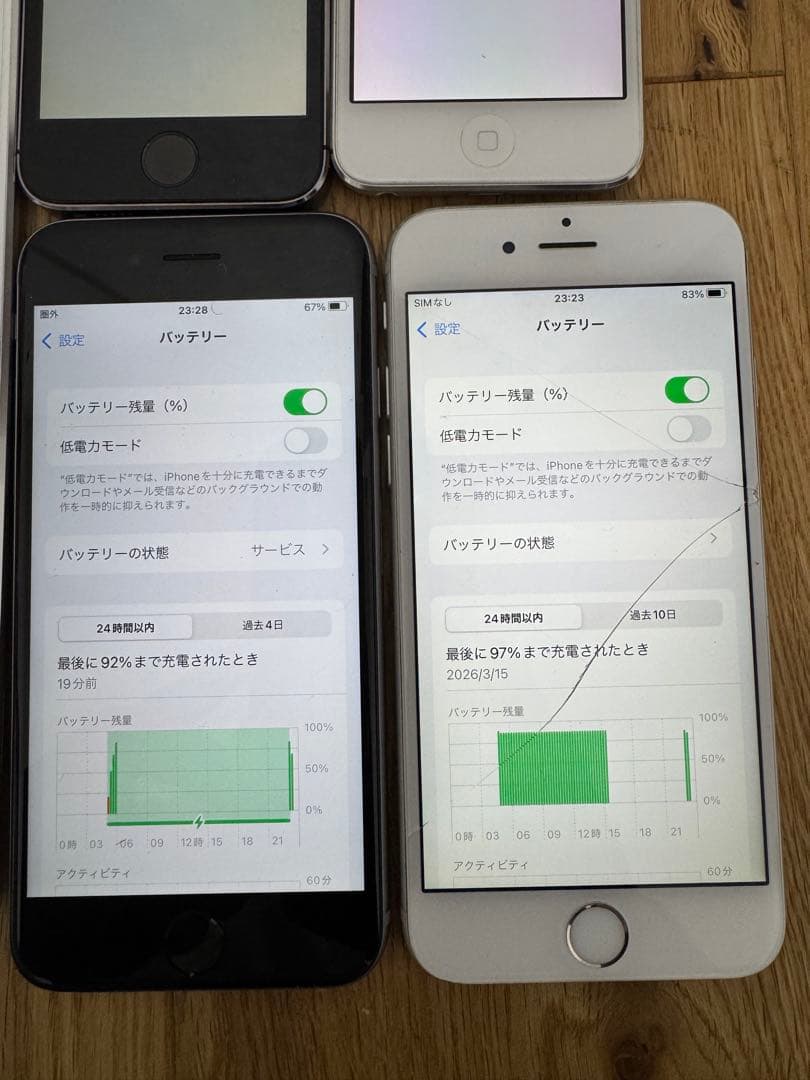 アップル Apple iPad/iPhone/ipodまとめて5台 動作確認