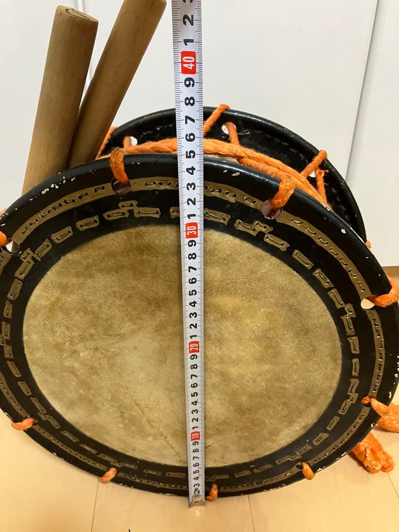 茶色 和太鼓 直径約35cm