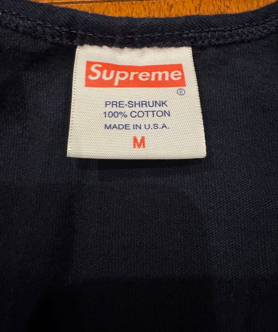 Supreme タンクトップ バウンティーハンター ネイビー ボックスロゴ