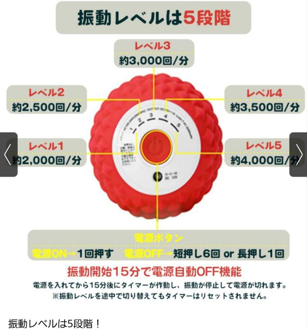 シェイプツインボール　振動マシン（5段階調整）東急スポーツオアシス OASIS