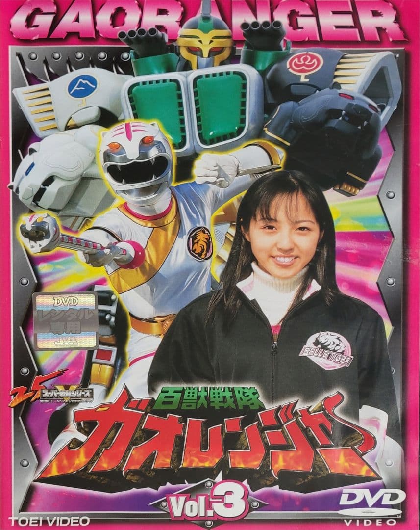 百獣戦隊ガオレンジャー DVD レンタル落ち 全12巻 セット