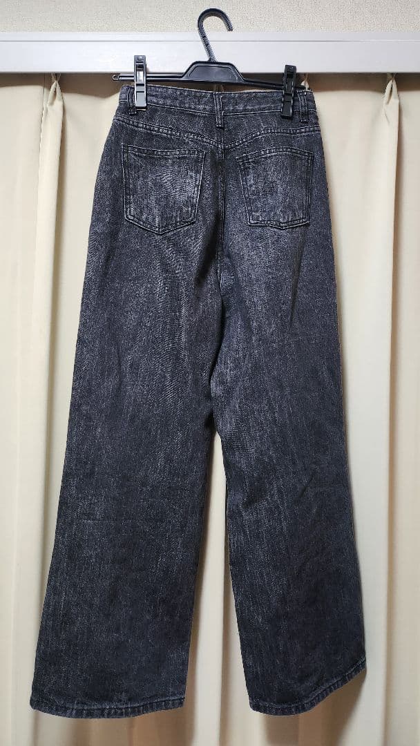 パンツ OHOTORO curve tucked jeans s long