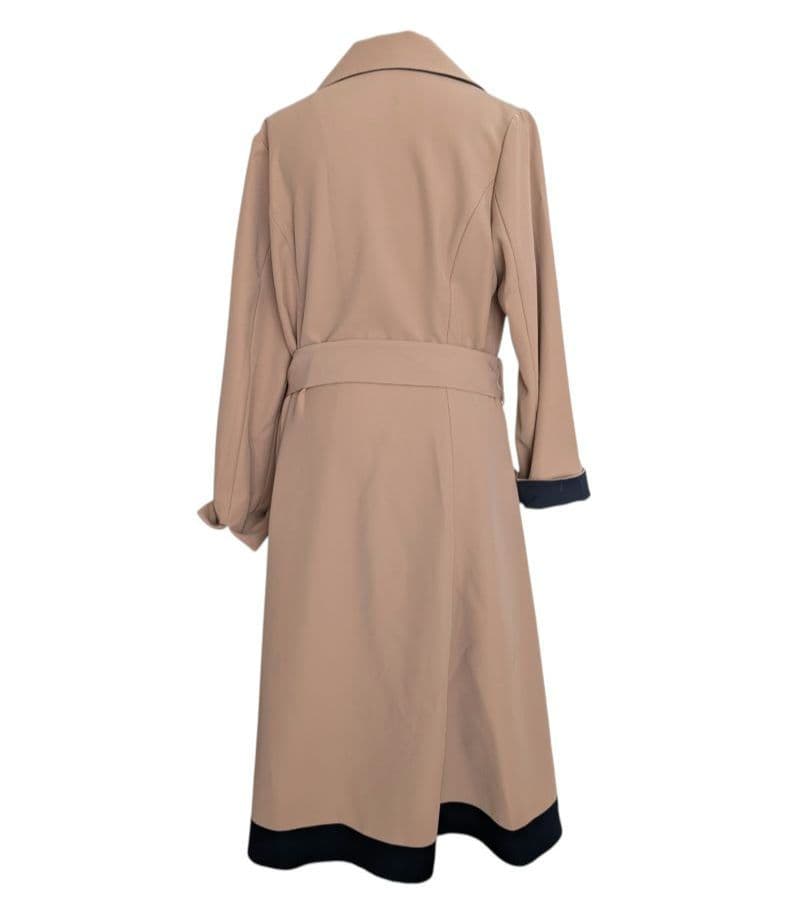 美品✨️完売品　JENNE 　オードリーフレアトレンチコート　L