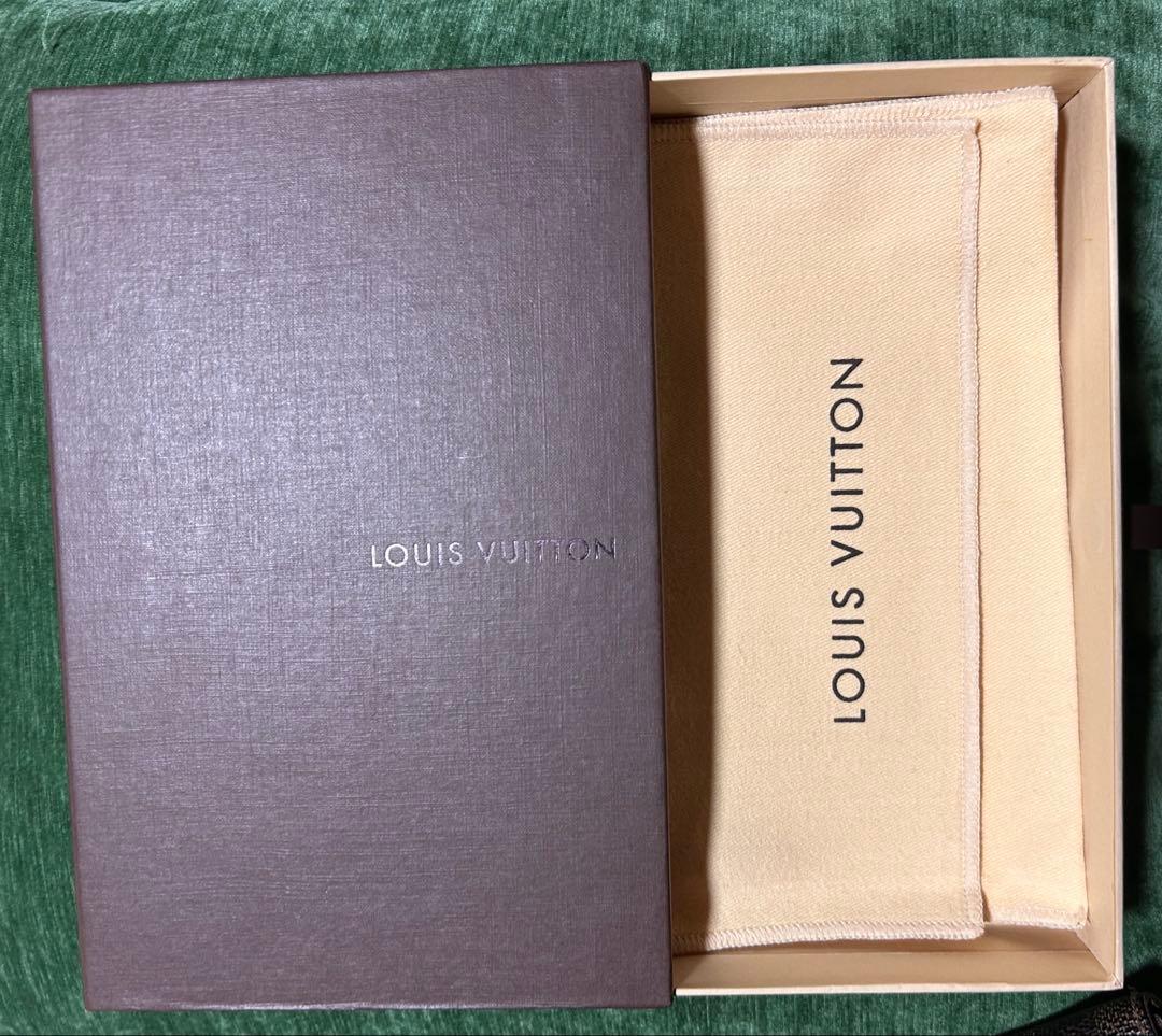 美品❤️Louis Vuitton ダミエ 二つ折り財布　ブランド箱＆袋付き