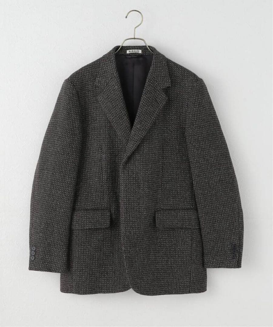 ジャケット・アウター AURALEE / ALPACA WOOL SILK TWEED JACKET