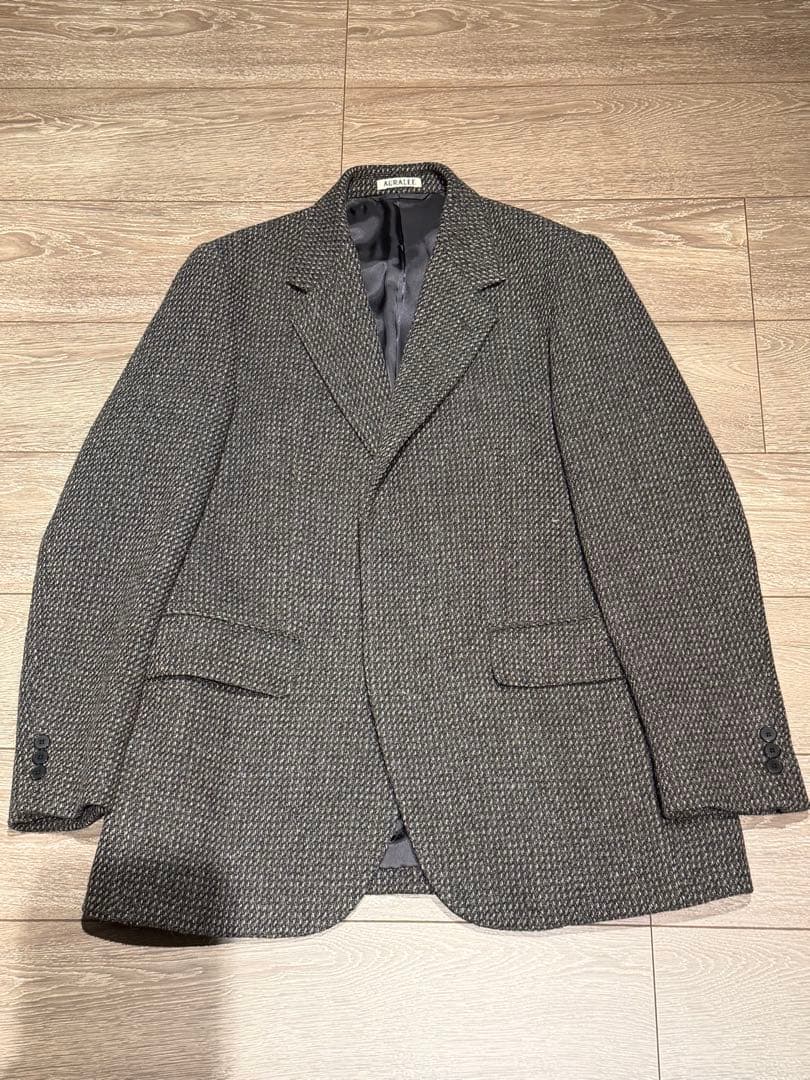 ジャケット・アウター AURALEE / ALPACA WOOL SILK TWEED JACKET