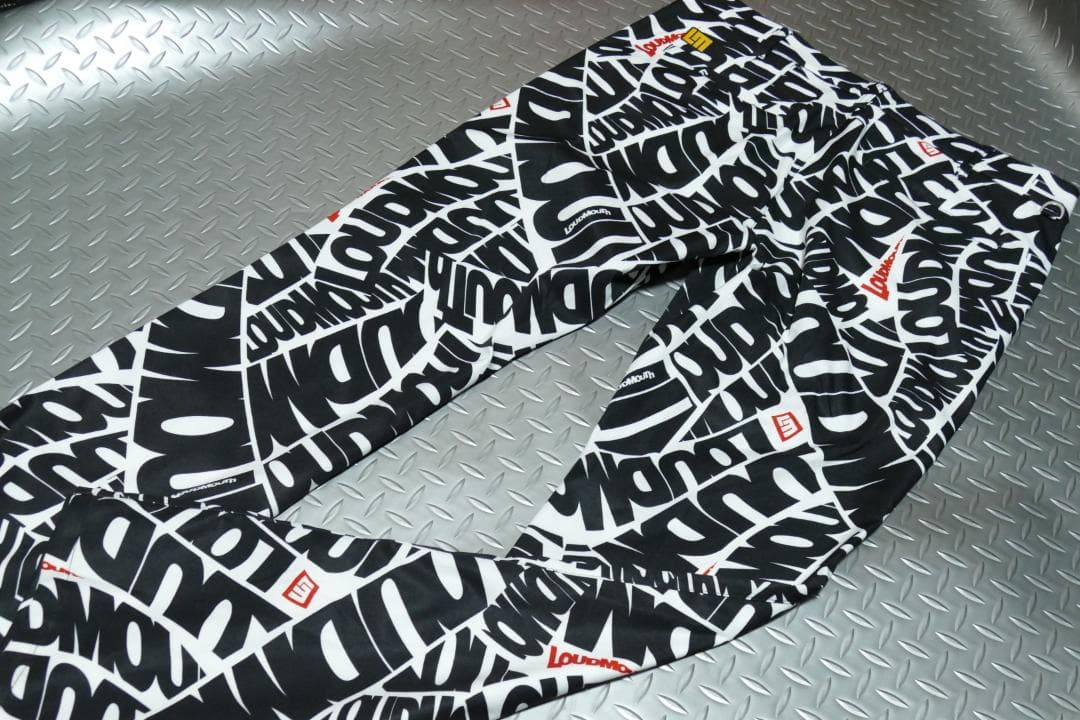 ★新品★ラウドマウスゴルフ★ストレッチツイル柄パンツ★XL★フローウィングラウド