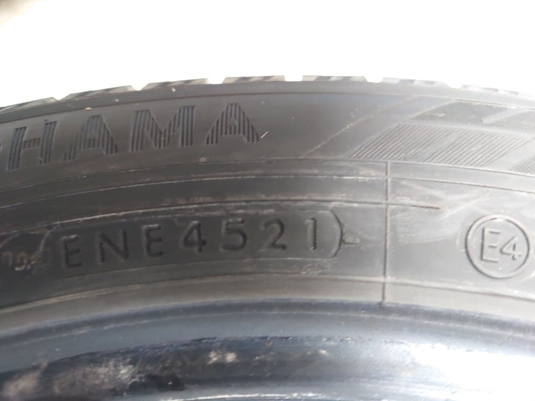 ヨコハマ　アイスガードIG60 165/65R15 21年製　4本中古