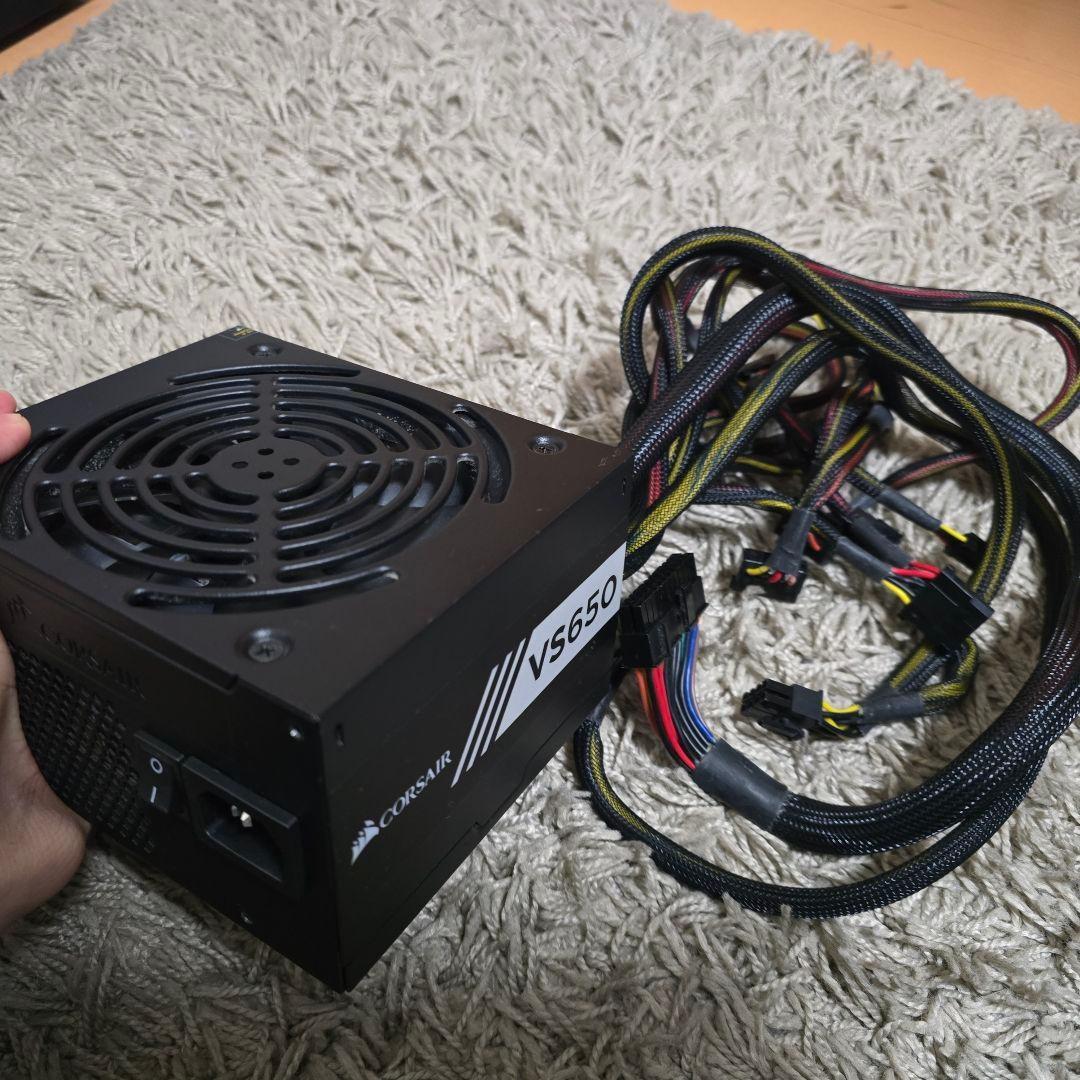 Corsair VS650 650W ATX電源ユニット