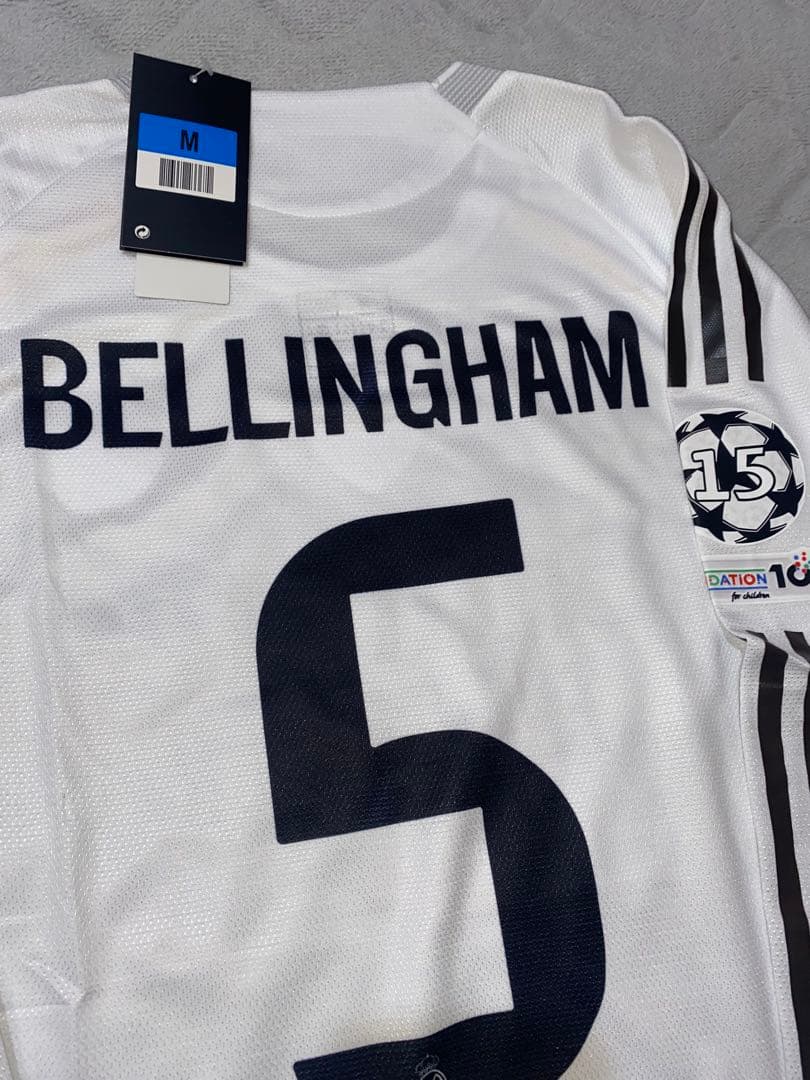 レアル・マドリード　2025 長袖　BELLINGHAM Mサイズ