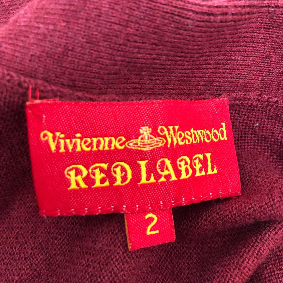 Vivienne Westwood RED LABEL リボン 変形カーディガン