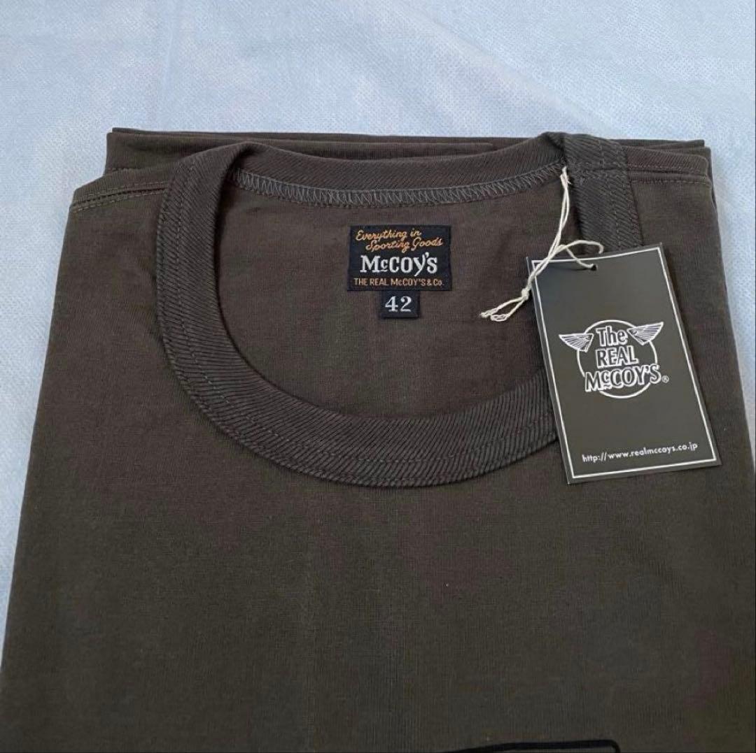 リアルマッコイズ 半袖Tシャツ　42 101ST AIRBORNE