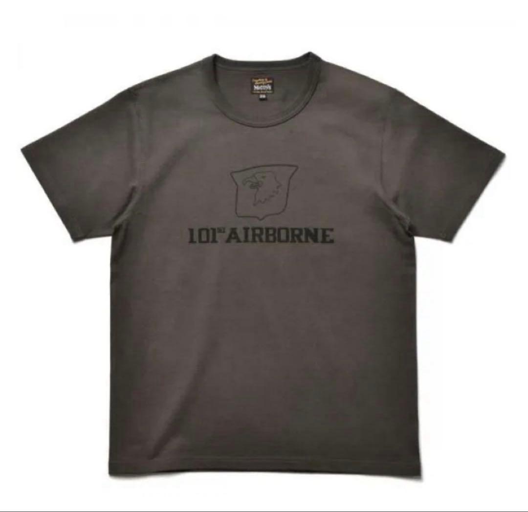 リアルマッコイズ 半袖Tシャツ　42 101ST AIRBORNE