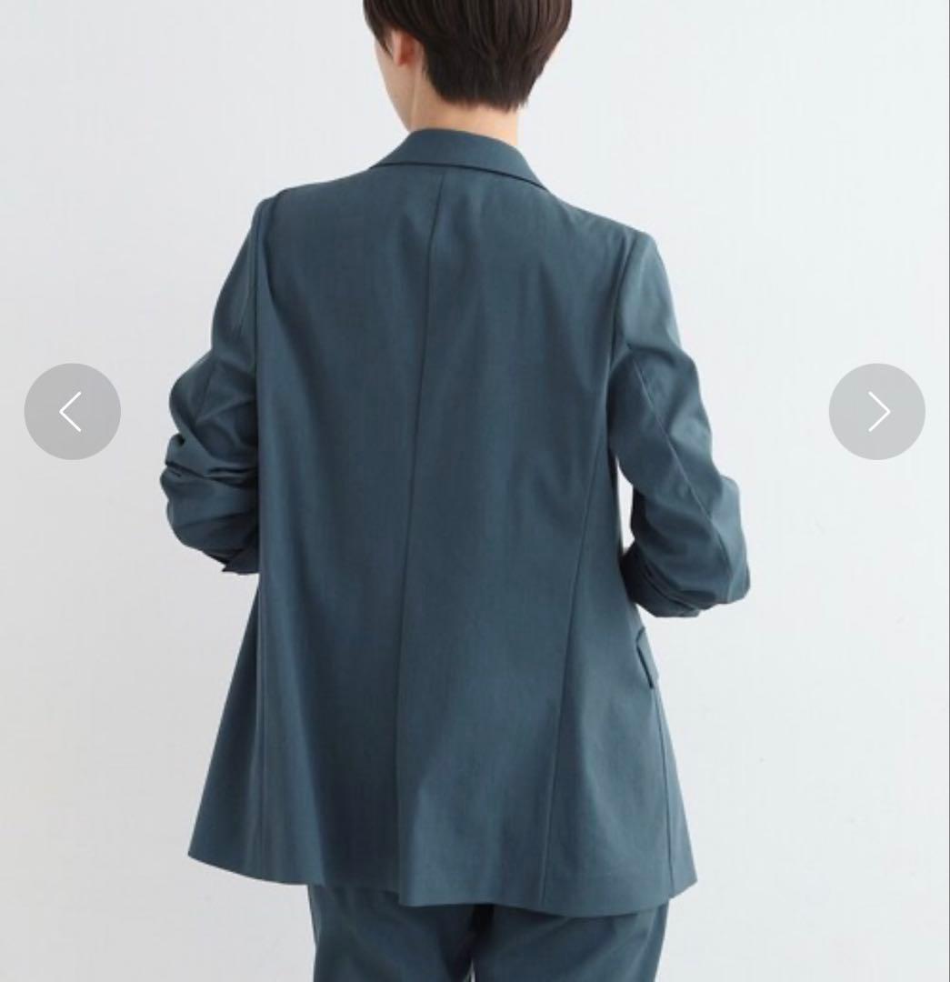 新品✨INDIVI 接触冷感　UVケア　ダブルテーラードジャケット　大きいサイズ