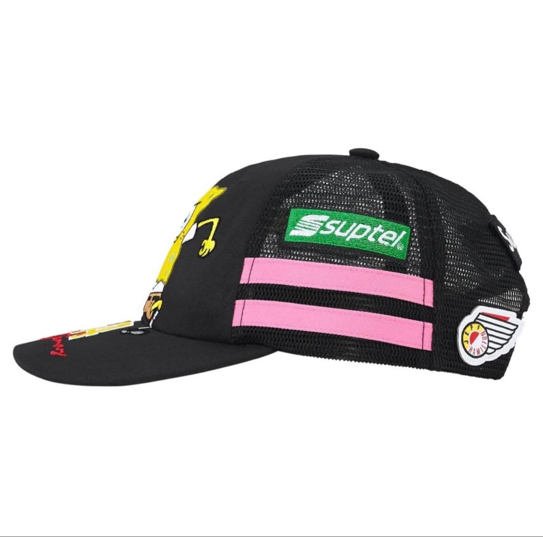 E*A様 スポンジボブ メッシュキャップ Supreme 黒