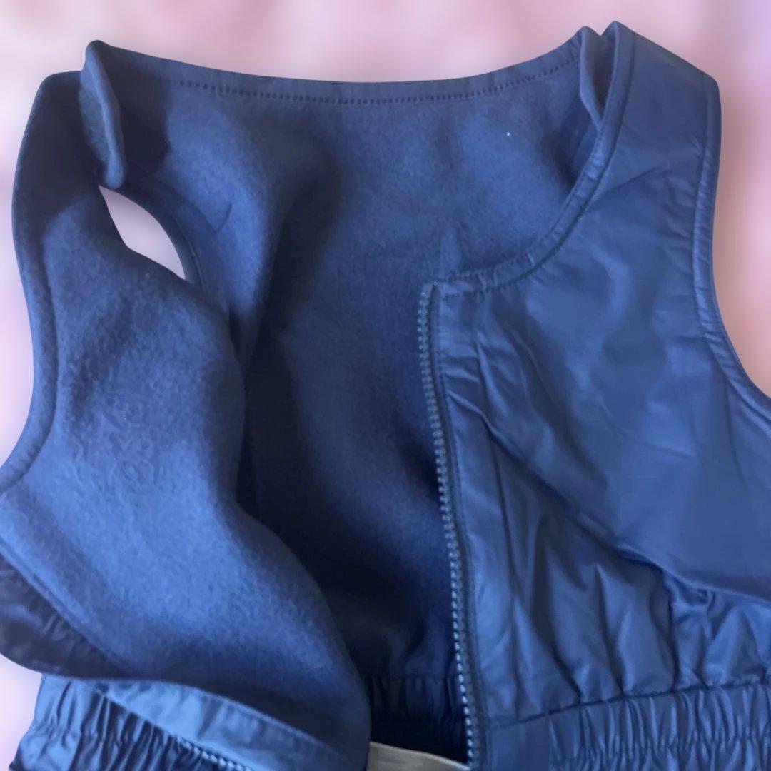 Columbia 子ども用スキーウェア 青黒 xs
