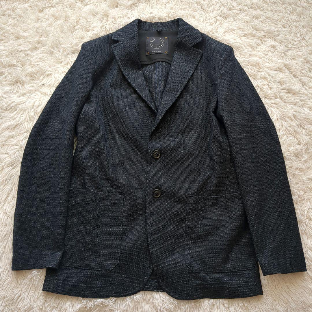 定価6万円 T-JACKET ジャカードジャージ2Bジャケット 現行 極美品